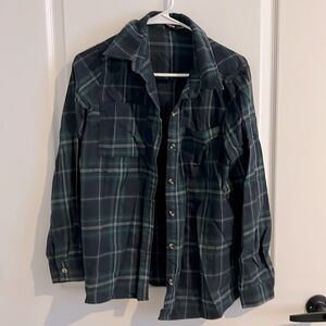 Plaid button up